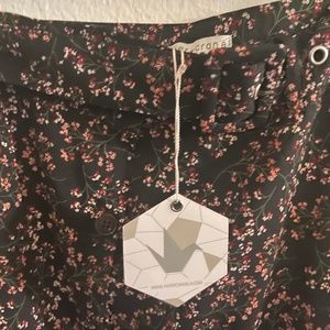 Paper Crane Floral Skirt